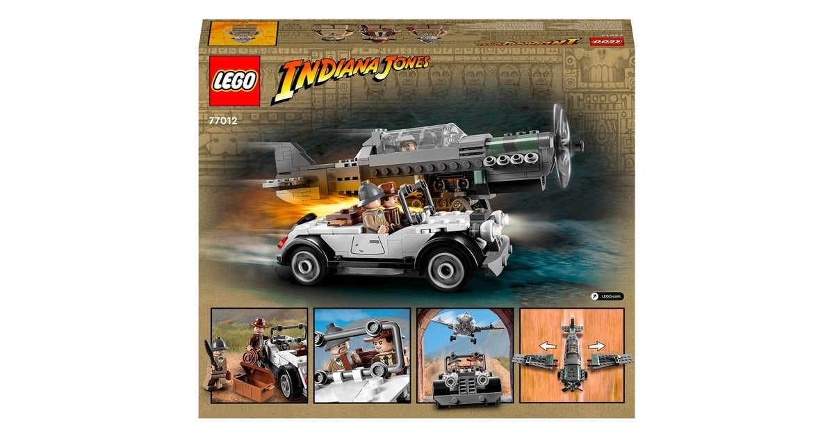 LEGO 77012 Indiana Jones Flucht vor dem Jagdflugzeug, Konstruktionsspielzeug
