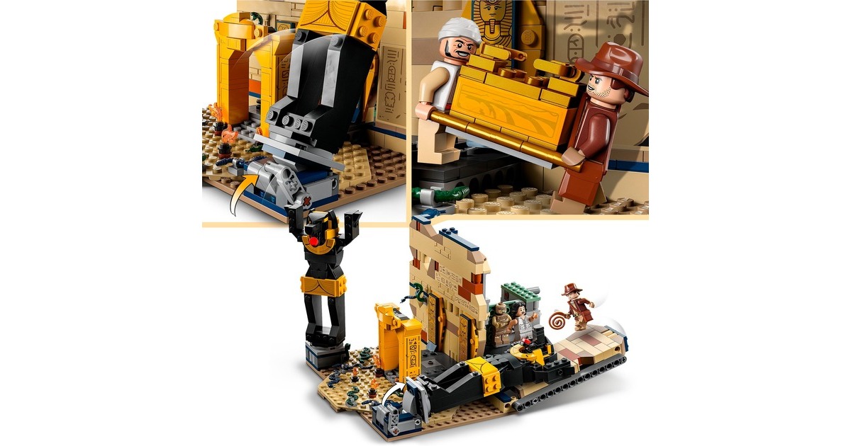 LEGO 77013 Indiana Jones Flucht aus dem Grabmal, Konstruktionsspielzeug