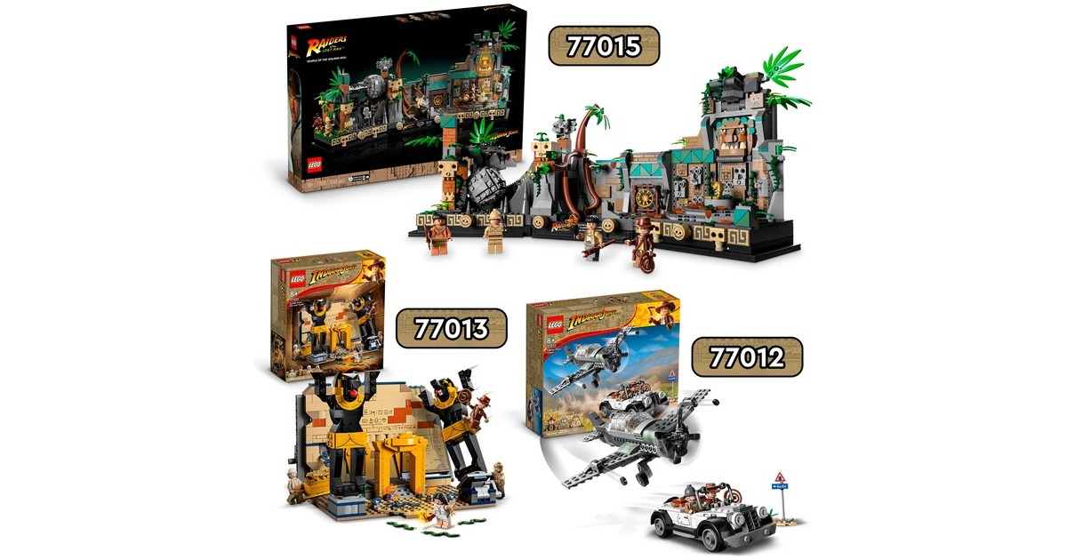 LEGO 77013 Indiana Jones Flucht aus dem Grabmal, Konstruktionsspielzeug