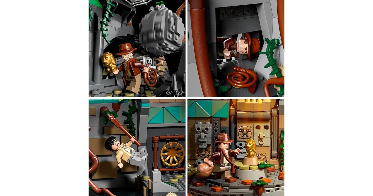 LEGO 77015 Indiana Jones Tempel des goldenen Götzen, Konstruktionsspielzeug