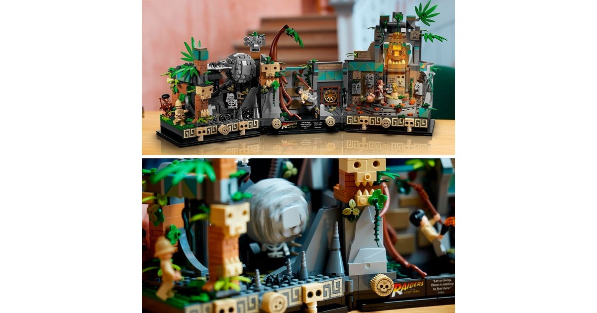 LEGO 77015 Indiana Jones Tempel des goldenen Götzen, Konstruktionsspielzeug