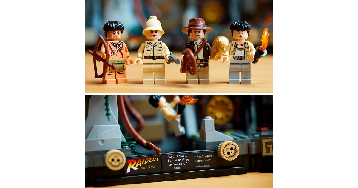 LEGO 77015 Indiana Jones Tempel des goldenen Götzen, Konstruktionsspielzeug