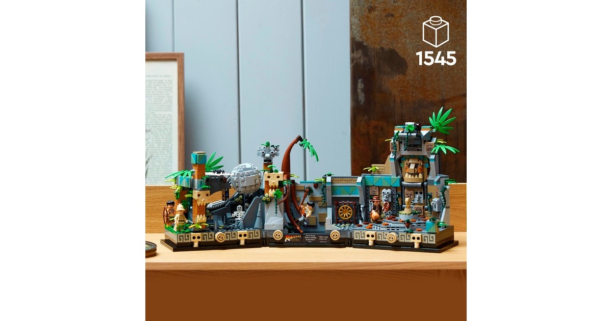 LEGO 77015 Indiana Jones Tempel des goldenen Götzen, Konstruktionsspielzeug