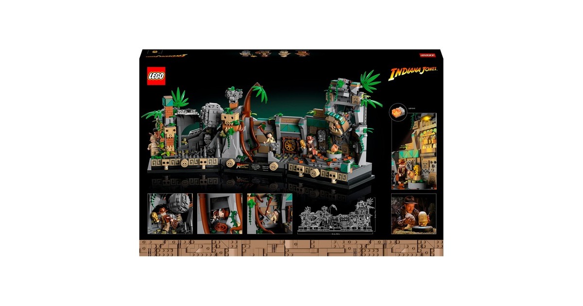 LEGO 77015 Indiana Jones Tempel des goldenen Götzen, Konstruktionsspielzeug