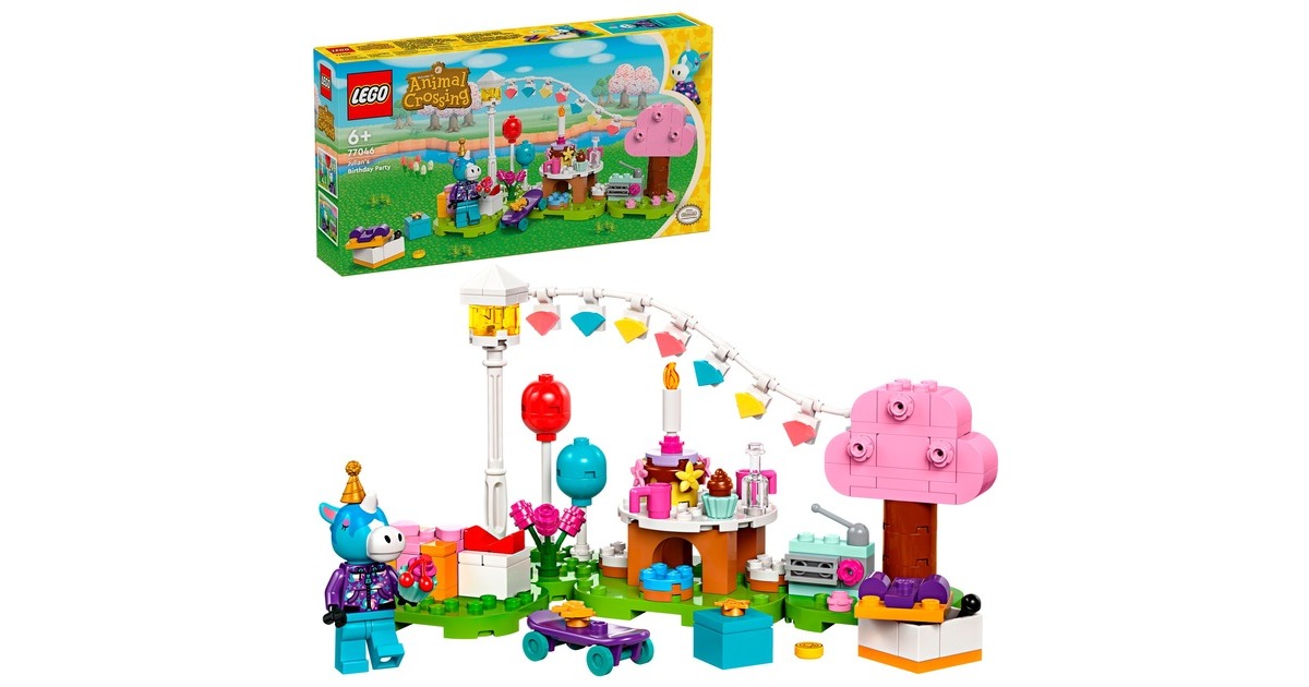 LEGO 77046 Animal Crossing Jimmys Geburtstagsparty, Konstruktionsspielzeug