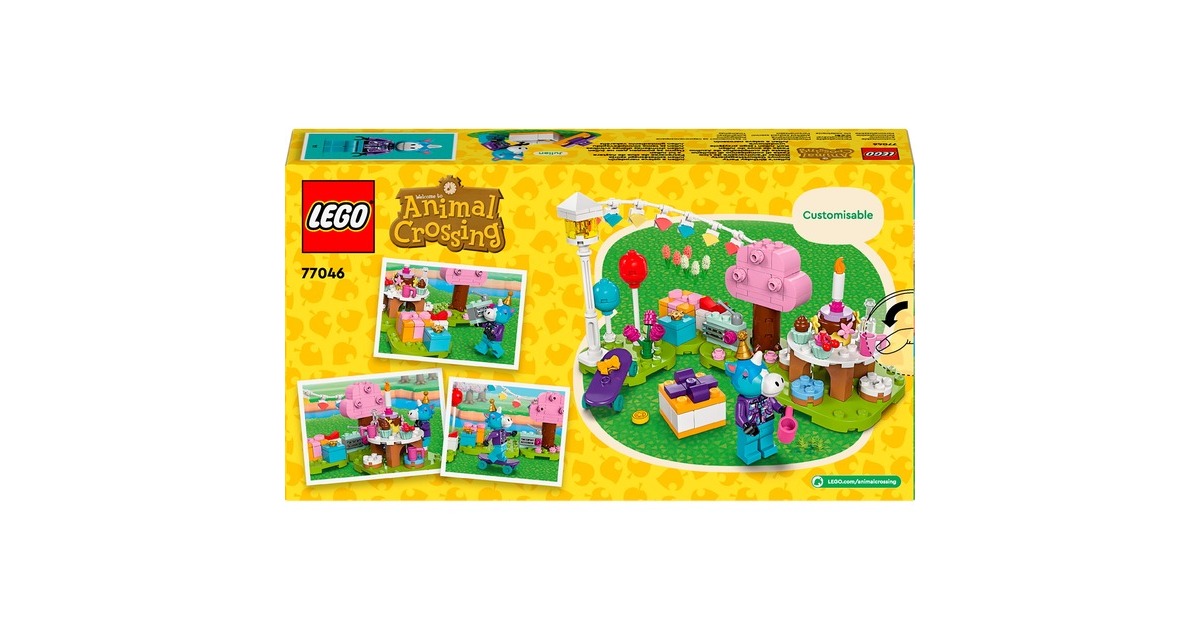 LEGO 77046 Animal Crossing Jimmys Geburtstagsparty, Konstruktionsspielzeug