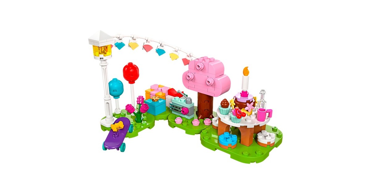 LEGO 77046 Animal Crossing Jimmys Geburtstagsparty, Konstruktionsspielzeug