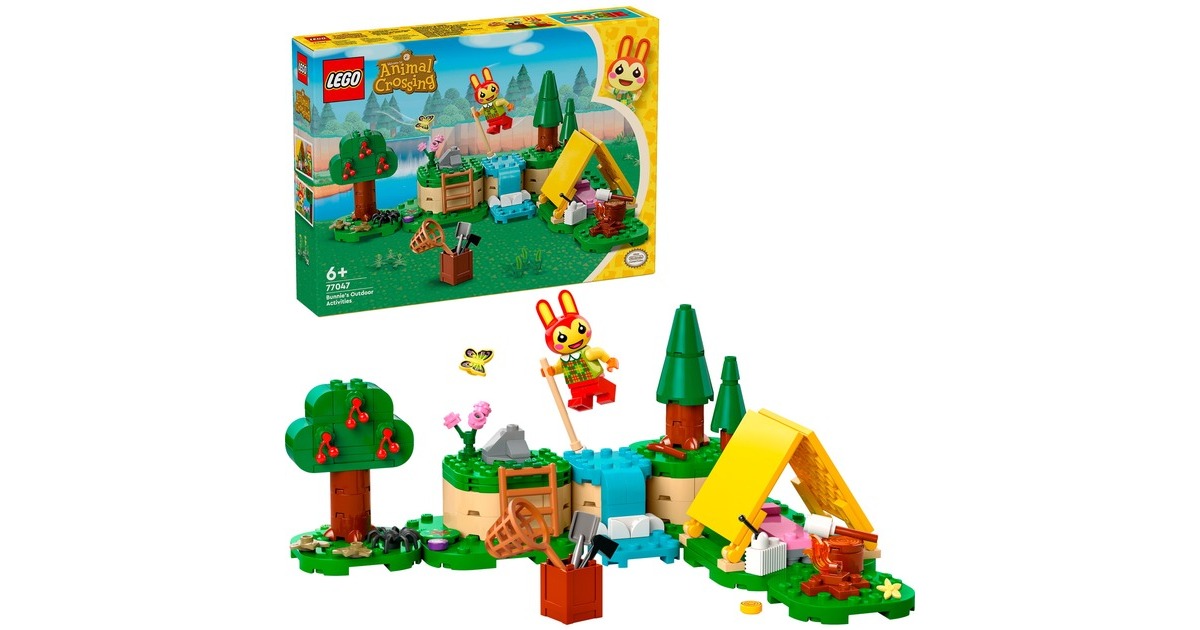 LEGO 77047 Animal Crossing Mimmis Outdoor-Spaß, Konstruktionsspielzeug
