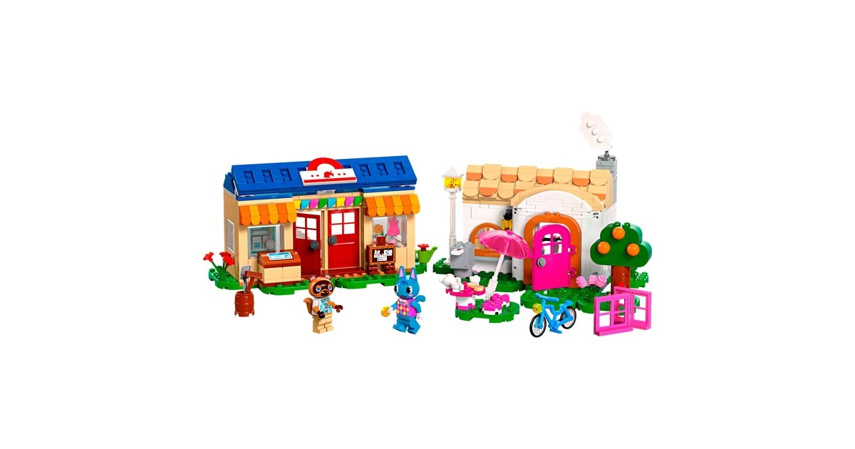 LEGO 77050 Animal Crossing Nooks Laden & Sophies Haus, Konstruktionsspielzeug