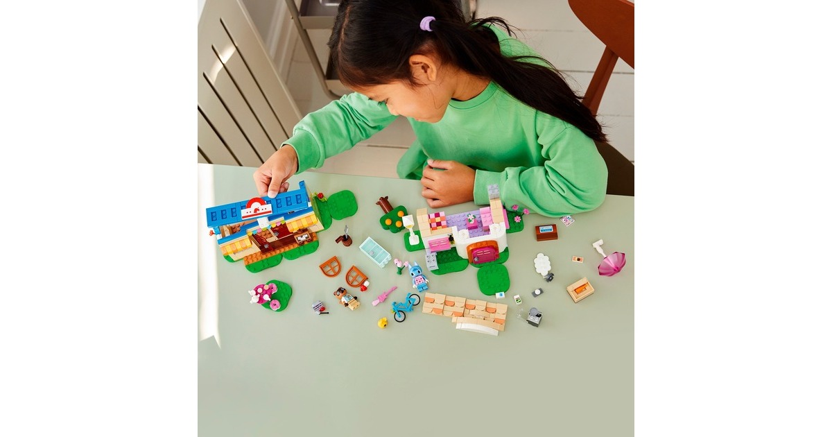 LEGO 77050 Animal Crossing Nooks Laden & Sophies Haus, Konstruktionsspielzeug