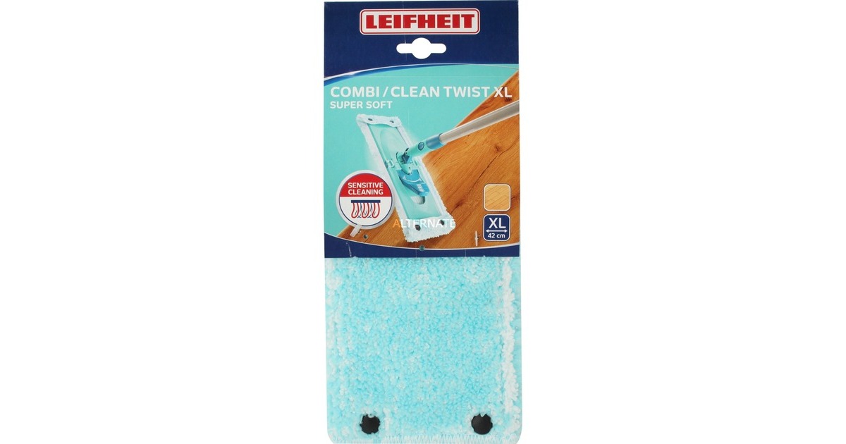 LEIFHEIT Wischbezug CLEAN TWIST XL / Combi XL super soft(hellblau)