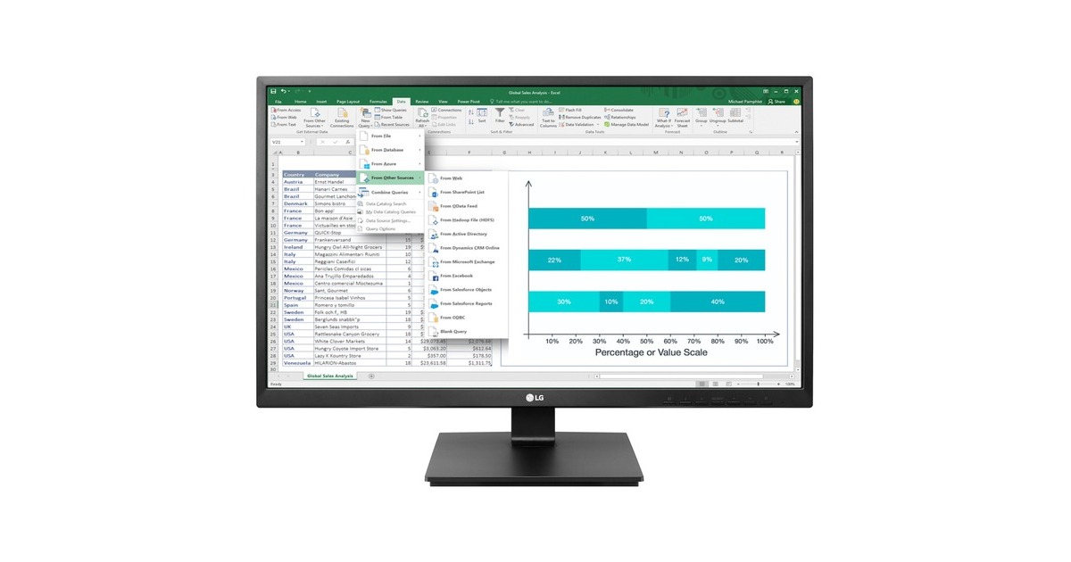 LG 24BK55WY-B, LED-Monitor(60.96 cm (24 Zoll), anthrazit, WUXGA, IPS, DisplayPort, VGA, DVI, Audio) LG 24BK55WY-B, LED-Monitor(60.96 cm (24 Zoll), anthrazit, WUXGA, IPS, DisplayPort, VGA, DVI, Audio)