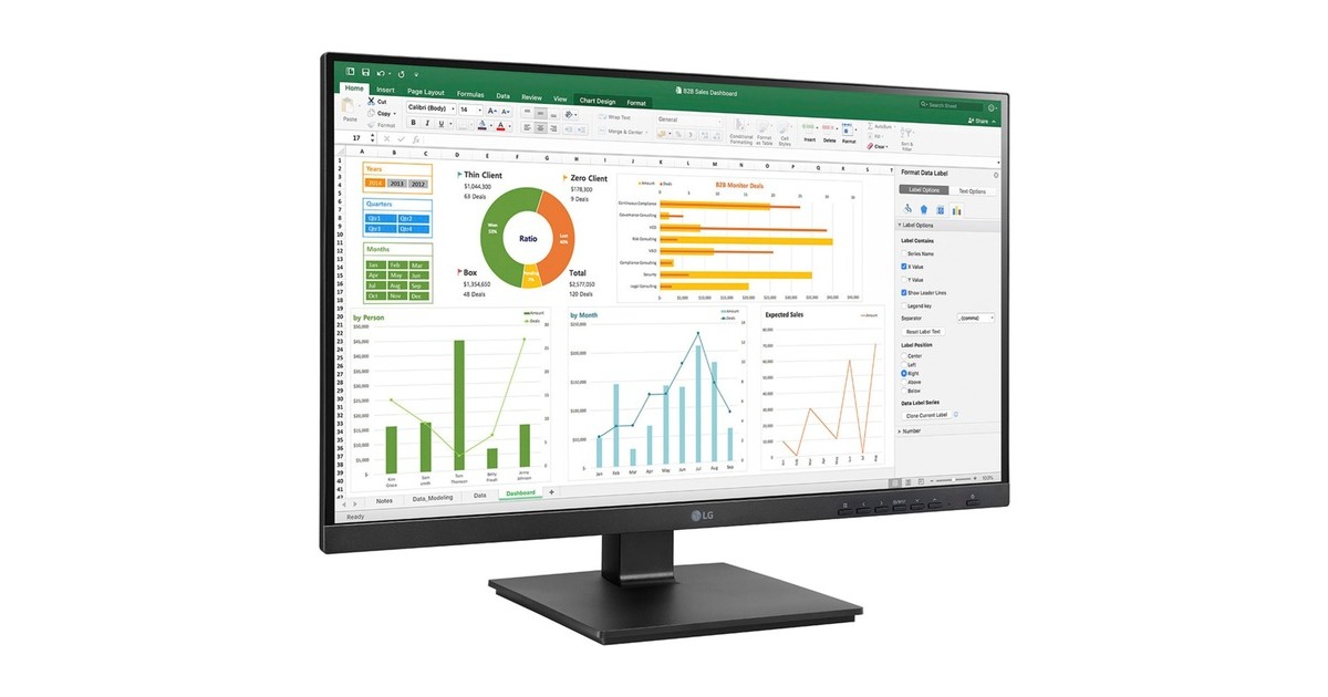 LG 24BN65YP-B, LED-Monitor(60.4 cm (23.8 Zoll), schwarz (matt), Full HD, IPS, Pivot, DisplayPort, HDMI) LG 24BN65YP-B, LED-Monitor(60.4 cm (23.8 Zoll), schwarz (matt), Full HD, IPS, Pivot, DisplayPort, HDMI)