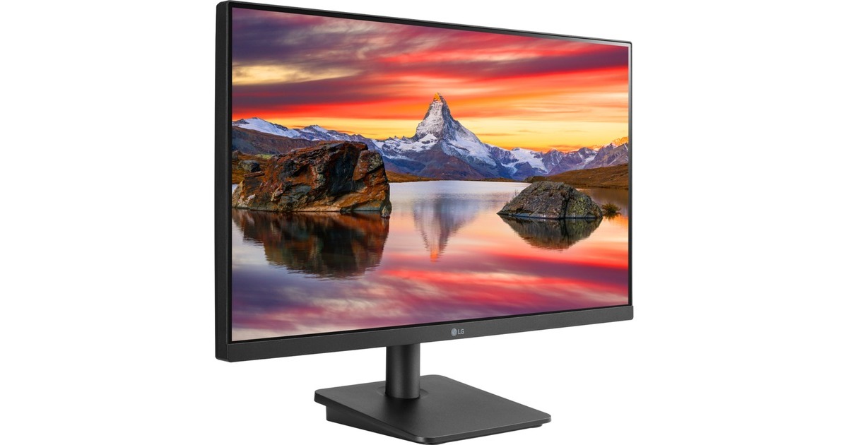 LG 24MP400-B, LED-Monitor(60 cm (24 Zoll), schwarz (matt), FullHD, IPS, AMD Free-Sync, 75 Hz)