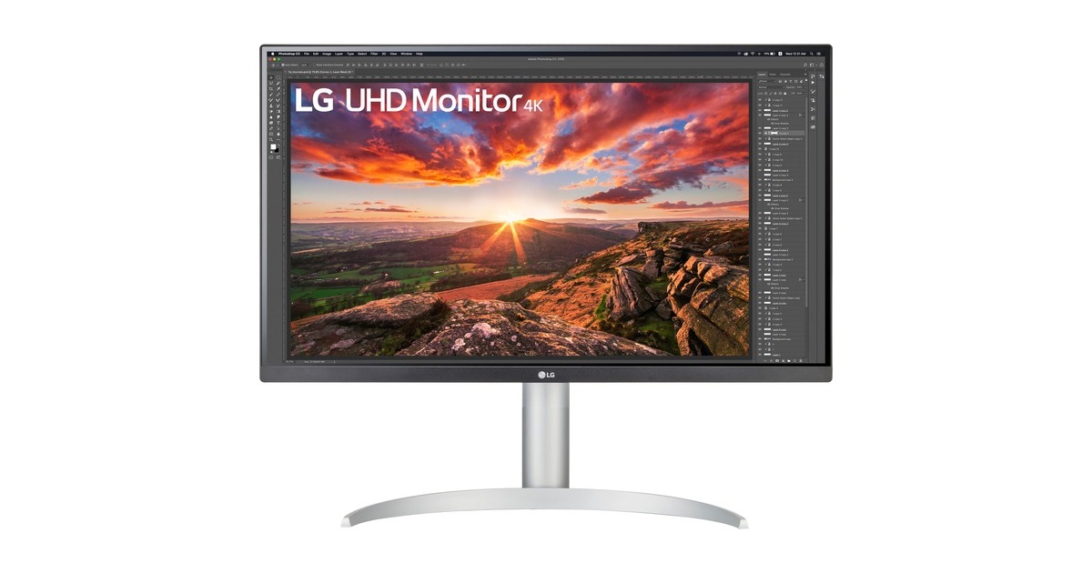 LG 27UP85NP-W, LED-Monitor(68.4 cm (27 Zoll), silber/schwarz, UltraHD/4K, IPS, HDR, USB-C) LG 27UP85NP-W, LED-Monitor(68.4 cm (27 Zoll), silber/schwarz, UltraHD/4K, IPS, HDR, USB-C)