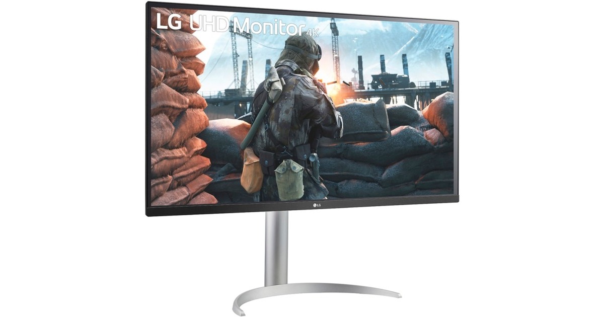 LG 32UP55NP-W, Gaming-Monitor(80 cm (31.5 Zoll), schwarz/silber, UltraHD/4K, VA, AMD Free-Sync, HDR10, USB-C) LG 32UP55NP-W, Gaming-Monitor(80 cm (31.5 Zoll), schwarz/silber, UltraHD/4K, VA, AMD Free-Sync, HDR10, USB-C)