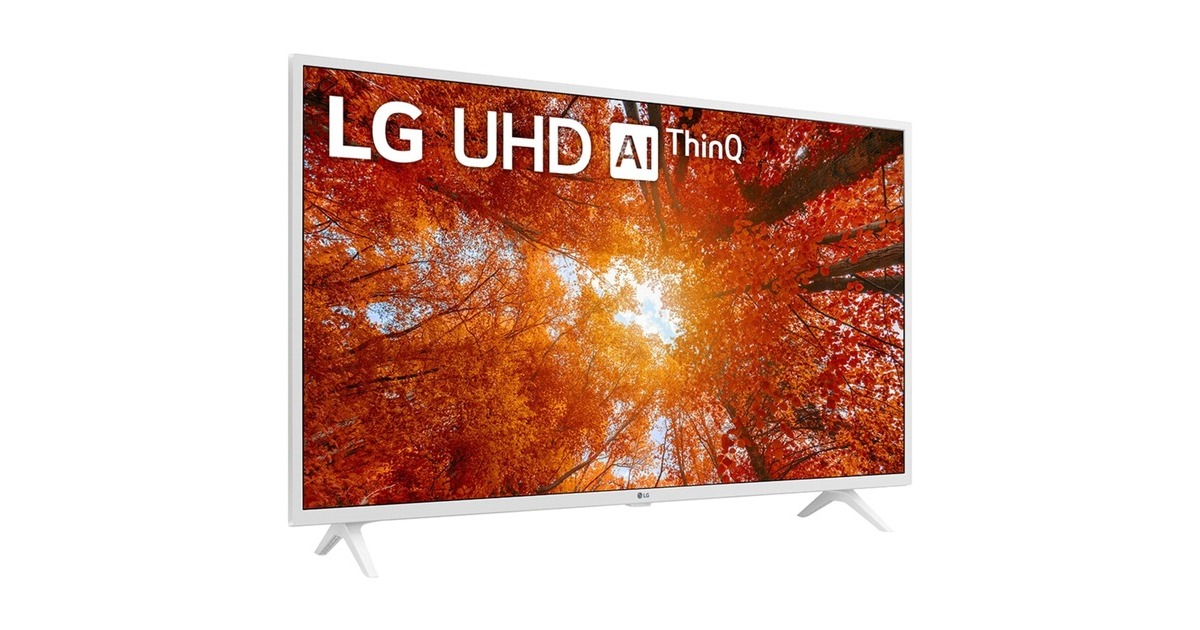 LG 43UQ76909LE, LED-Fernseher(108 cm (43 Zoll), weiß, UltraHD/4K, WLAN, Bluetooth)