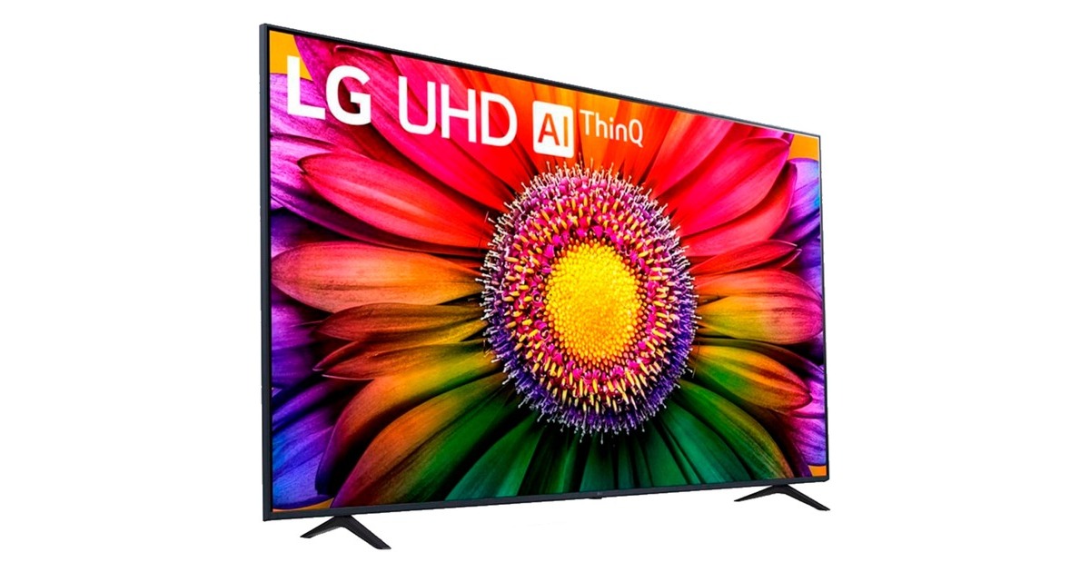 LG 43UR80006LJ, LED-Fernseher(108 cm (43 Zoll), schwarz, UltraHD/4K, SmartTV, Triple Tuner)