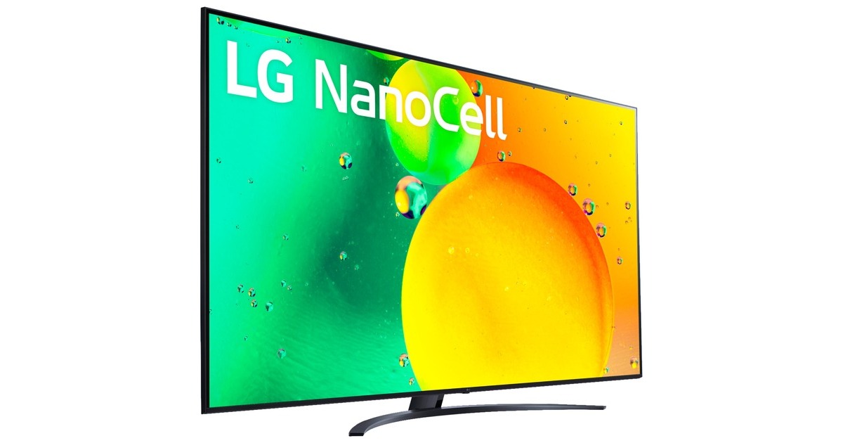 LG 75NANO769QA, LED-Fernseher(189 cm (75 Zoll), schwarz, UltraHD/4K, HDR, Triple Tuner) LG 75NANO769QA, LED-Fernseher(189 cm (75 Zoll), schwarz, UltraHD/4K, HDR, Triple Tuner)
