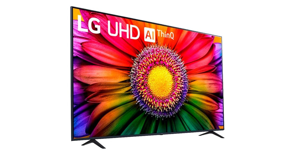 LG 75UR80006LJ, LED-Fernseher(189 cm (75 Zoll), schwarz, UltraHD/4K, HDR, HDMI, Triple Tuner)
