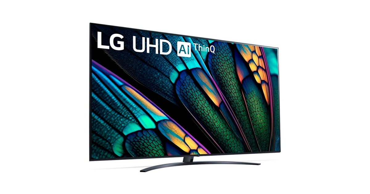 LG 86UR81006LA, LED-Fernseher(217 cm (86 Zoll), schwarz, UltraHD/4K, HDR, Triple Tuner)