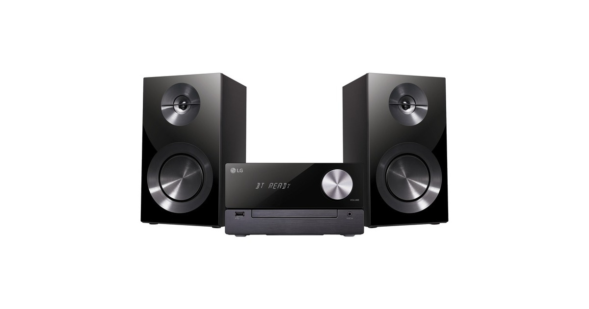 LG CM2460DAB, Kompaktanlage(schwarz, CD, Radio, Bluetooth) LG CM2460DAB, Kompaktanlage(schwarz, CD, Radio, Bluetooth)