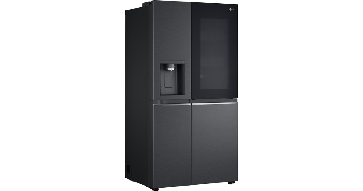LG GSXV90MCDE, Side-by-Side(InstaView Door-in-Door mit Showeffekt, DoorCooling+, UVnano Technologie)