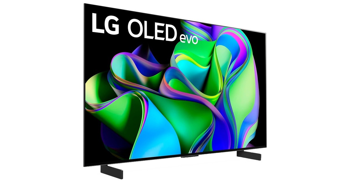 LG OLED42C37LA, OLED-Fernseher(106 cm (42 Zoll), schwarz, UltraHD/4K, HDR, SmartTV, 120Hz Panel)