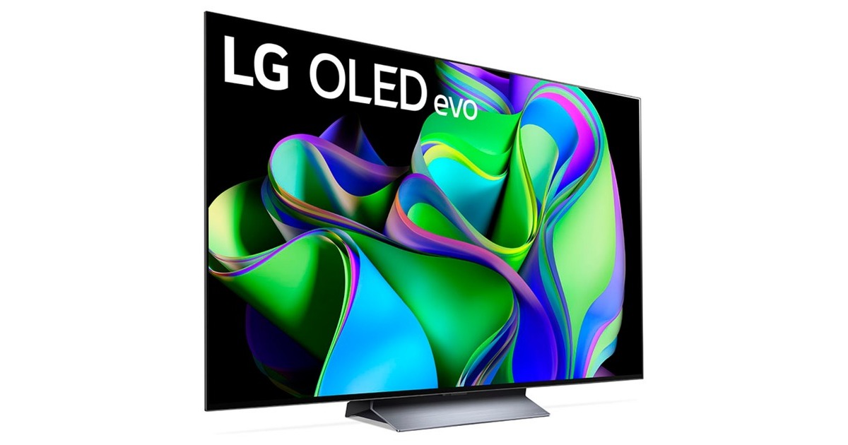 LG OLED77C37LA, OLED-Fernseher(195 cm (77 Zoll), schwarz, UltraHD/4K, HDR, SmartTV, 120Hz Panel)