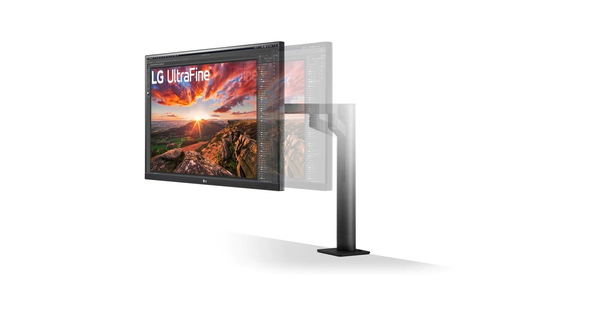 LG UltraFine 27UN880P-B, LED-Monitor(68.4 cm (27 Zoll), schwarz, UltraHD/4K, IPS, AMD Free-Sync HDR, HDMI, USB-C)