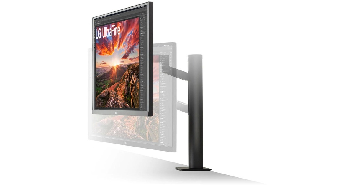 LG UltraFine 27UN880P-B, LED-Monitor(68.4 cm (27 Zoll), schwarz, UltraHD/4K, IPS, AMD Free-Sync HDR, HDMI, USB-C)