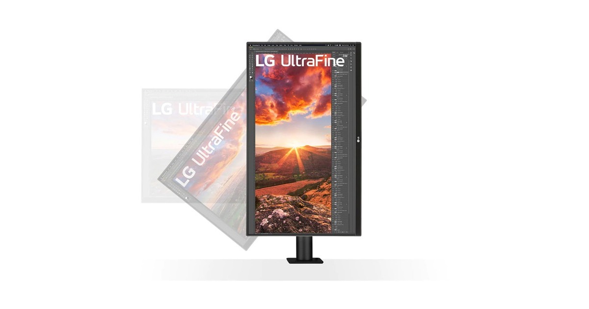 LG UltraFine 27UN880P-B, LED-Monitor(68.4 cm (27 Zoll), schwarz, UltraHD/4K, IPS, AMD Free-Sync HDR, HDMI, USB-C)