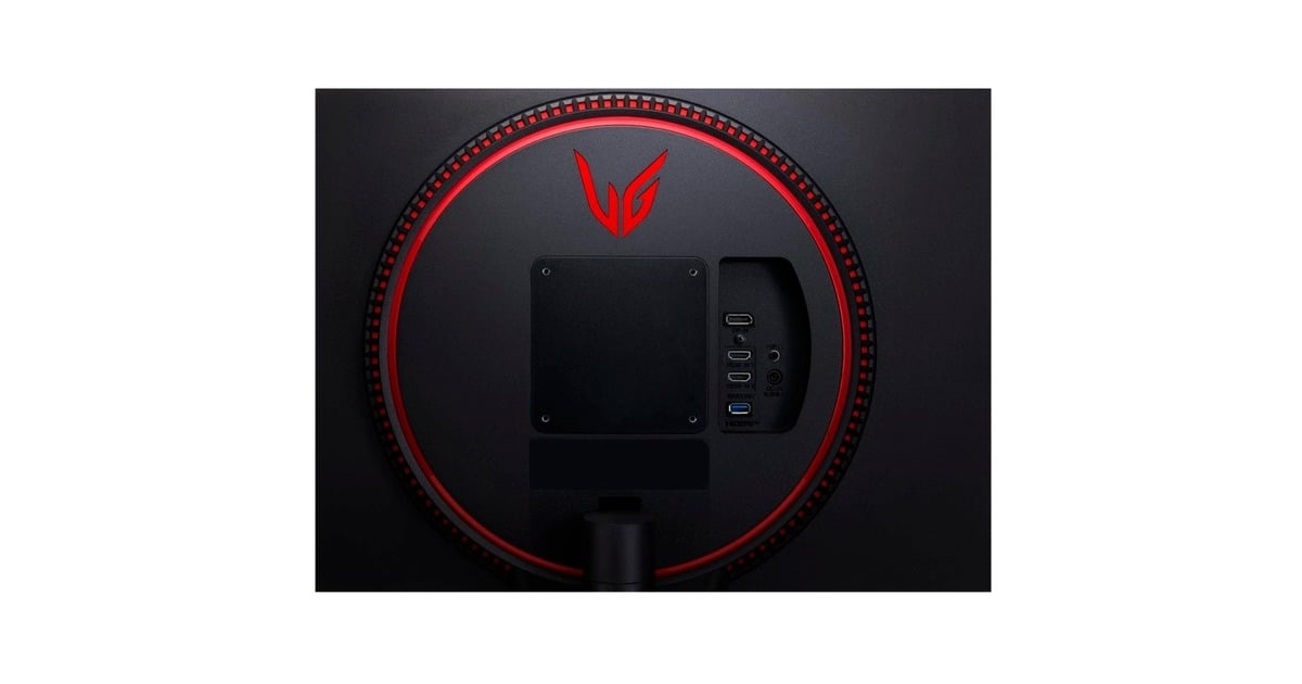 LG UltraGear 27GN800P-B, Gaming-Monitor(68.5 cm (27 Zoll), schwarz/rot, QHD, IPS, HDMI, DisplayPort, G-Sync kompatibel, AMD Free-Sync Premium, 144Hz Panel)