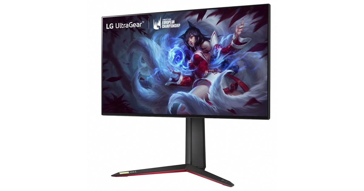 LG UltraGear 27GP95RP-B, Gaming-Monitor(68 cm (27 Zoll), schwarz, 4K UHD, IPS, HDR10, 160Hz Panel)