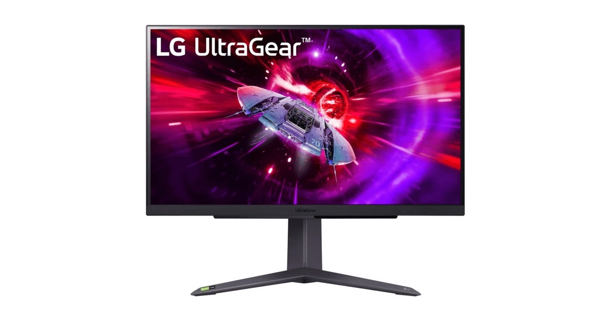 LG UltraGear 27GR75Q-B, Gaming-Monitor(68 cm (27 Zoll), schwarz, QHD, IPS, HDR10, 165Hz Panel)
