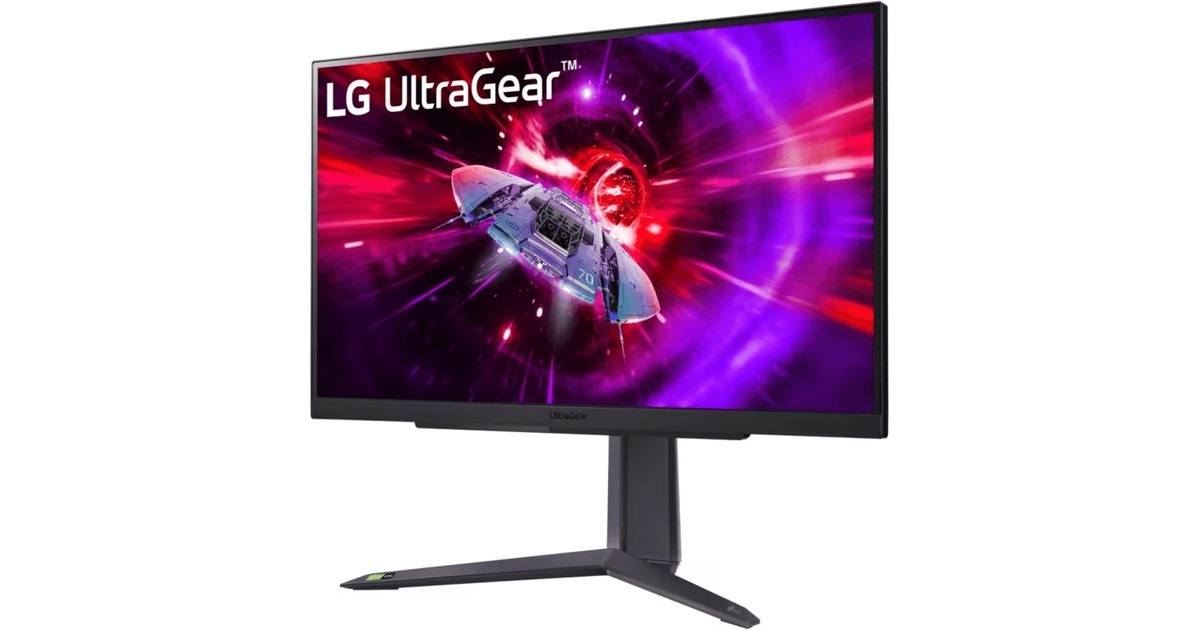 LG UltraGear 27GR75Q-B, Gaming-Monitor(68 cm (27 Zoll), schwarz, QHD, IPS, HDR10, 165Hz Panel)