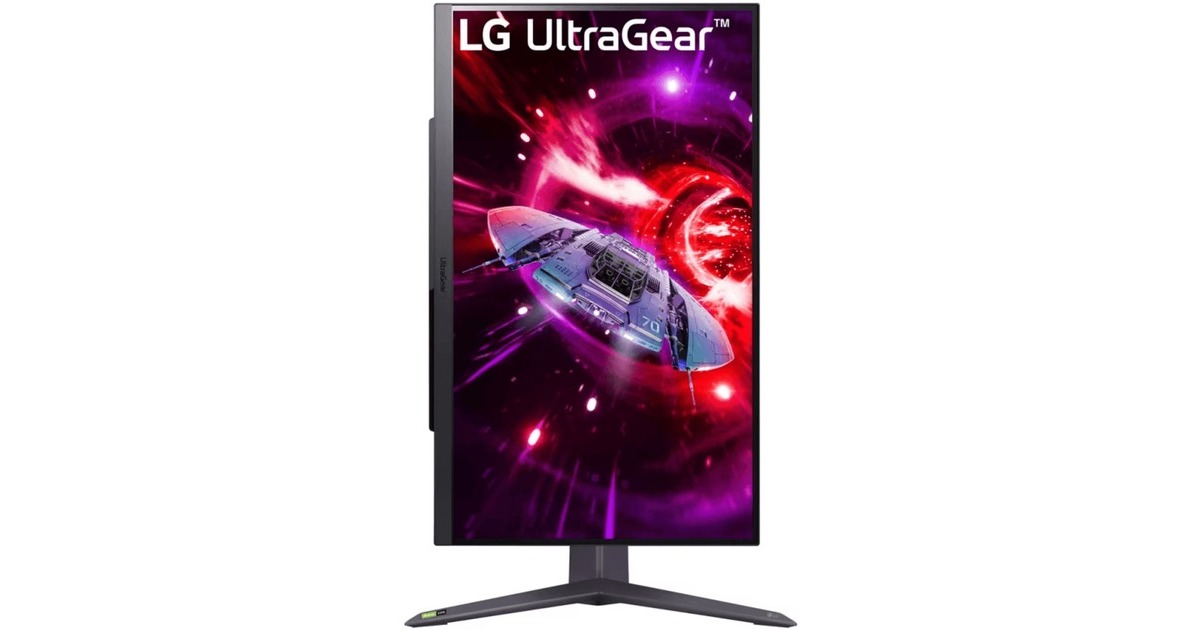 LG UltraGear 27GR75Q-B, Gaming-Monitor(68 cm (27 Zoll), schwarz, QHD, IPS, HDR10, 165Hz Panel)