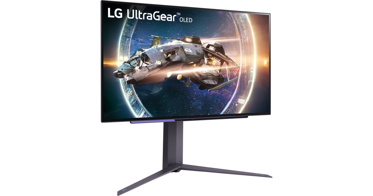 LG UltraGear 27GR95QE-B, Gaming-Monitor(67 cm (27 Zoll), schwarz, QHD, AMD Free-Sync, HDMI 2.1, 240Hz Panel, Outlet)
