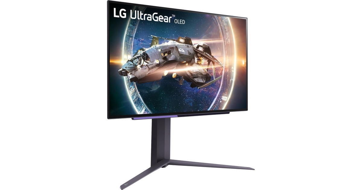 LG UltraGear 27GR95QE-B, Gaming-Monitor(67 cm (27 Zoll), schwarz, QHD, AMD Free-Sync, HDMI 2.1, 240Hz Panel, Outlet)