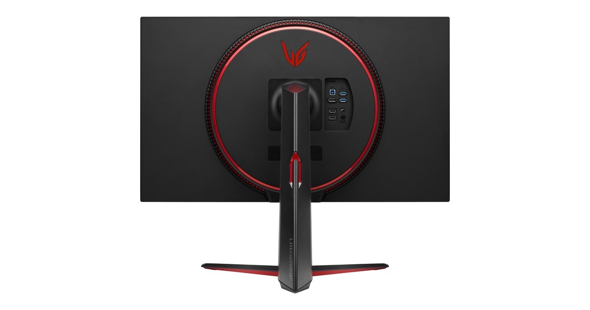 LG UltraGear 32GP850-B, Gaming-Monitor(80 cm (32 Zoll), schwarz/rot, QHD, IPS, AMD Free-Sync Premium, NVIDIA G-Sync kompatibel, HDR, 165Hz Panel)