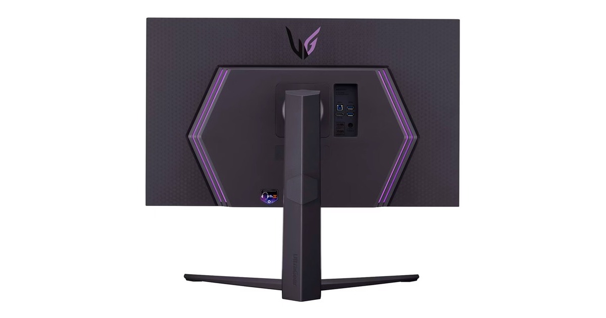 LG UltraGear 32GR93U-B, Gaming-Monitor(80 cm (32 Zoll), schwarz, UHD/4K, IPS, HDR10, 144Hz Panel)