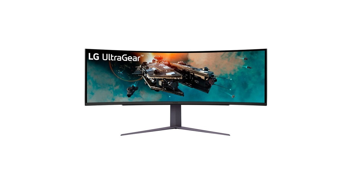 LG UltraGear 49GR85DC-B, Gaming-Monitor(124 cm (49 Zoll), schwarz, DQHD, VA, Curved, AMD Free-Sync Premium Pro, HDR, 240Hz Panel)