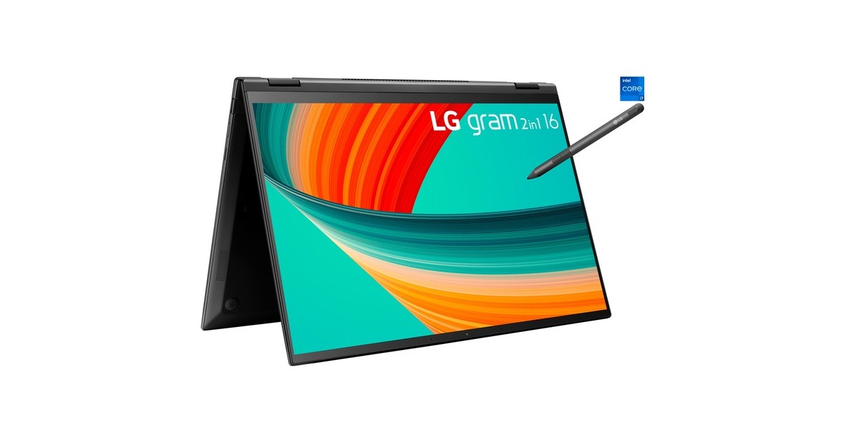 LG gram 16T90R-G.AP78G, Notebook(schwarz, Windows 11 Pro 64-Bit, 40.6 cm (16 Zoll), 1 TB SSD) LG gram 16T90R-G.AP78G, Notebook(schwarz, Windows 11 Pro 64-Bit, 40.6 cm (16 Zoll), 1 TB SSD)