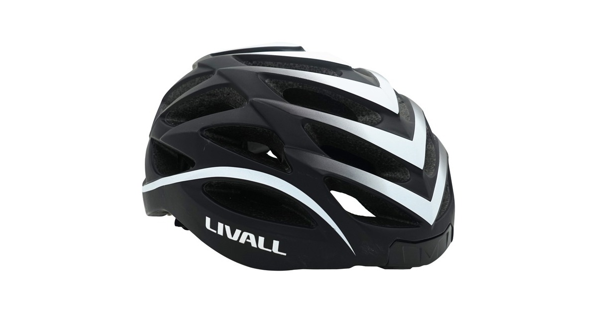 LIVALL BH62 NEO, Helm(schwarz/weiß, Größe L, 55 - 61 cm)
