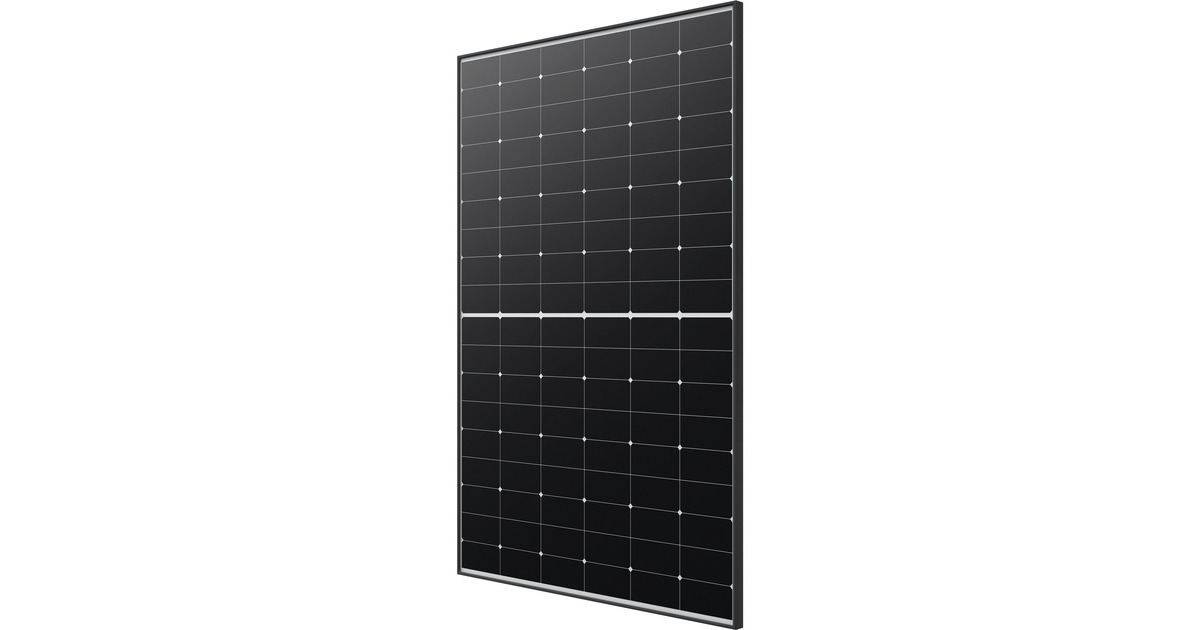 LONGi HI-MO 6m Explorer Solarpanel LR5-54HTH-430M, 430W Black Frame, 0%(schwarz, 0% MWST, 1,2 Meter Kabel)