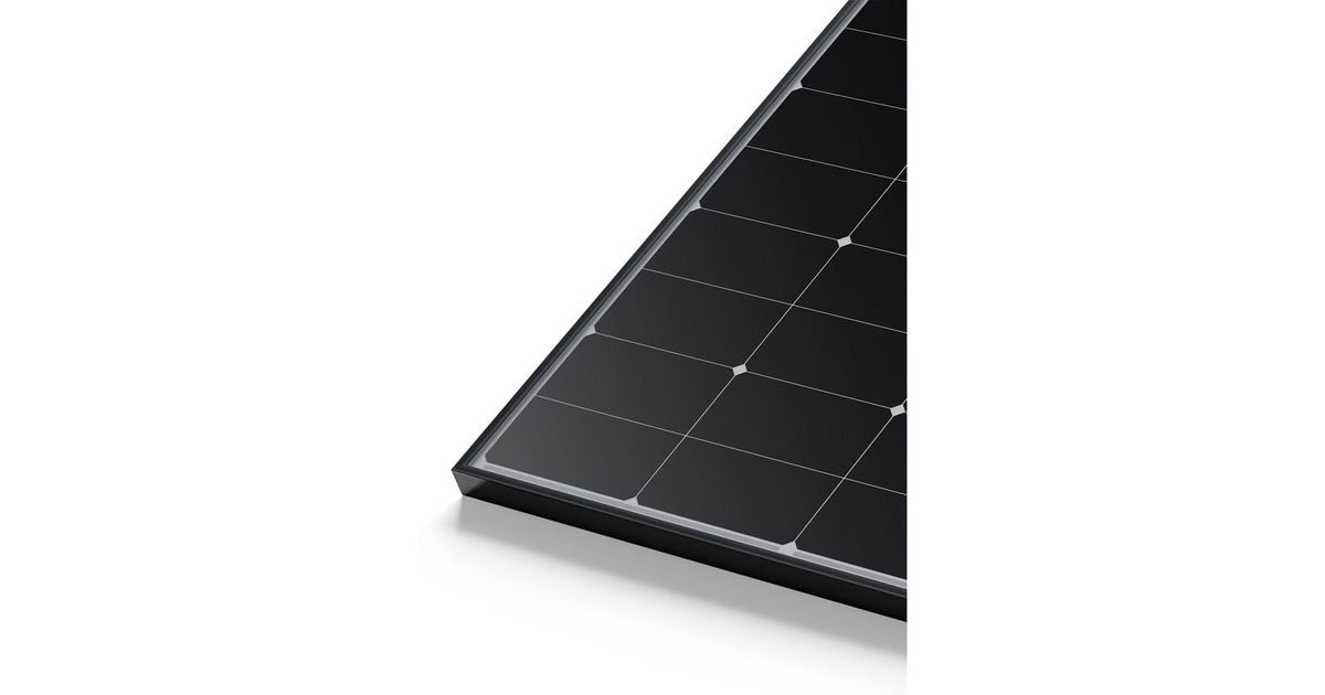 LONGi HI-MO 6m Explorer Solarpanel LR5-54HTH-430M, 430W Black Frame, 0%(schwarz, 0% MWST, 1,2 Meter Kabel)