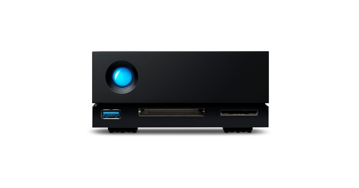 LaCie 1big Dock 18 TB, Externe Festplatte(schwarz, extern, 2x Thunderbolt 3)