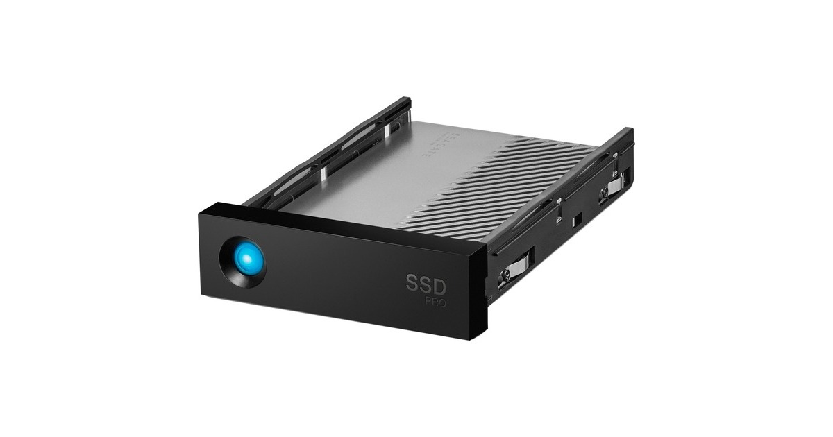 LaCie 1big Dock Pro 4 TB, Externe SSD(schwarz, 2x Thunderbolt 3)