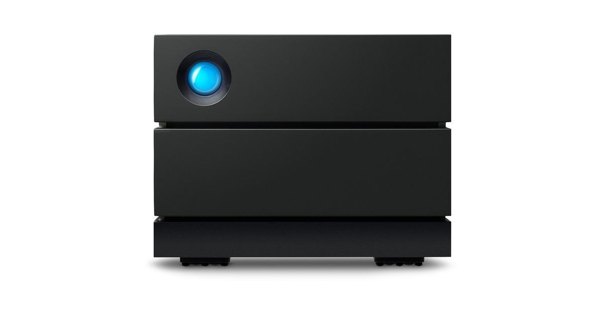 LaCie 2big RAID 16 TB, Externe Festplatte(schwarz, USB-C 3.2 (10 Gbit/s))