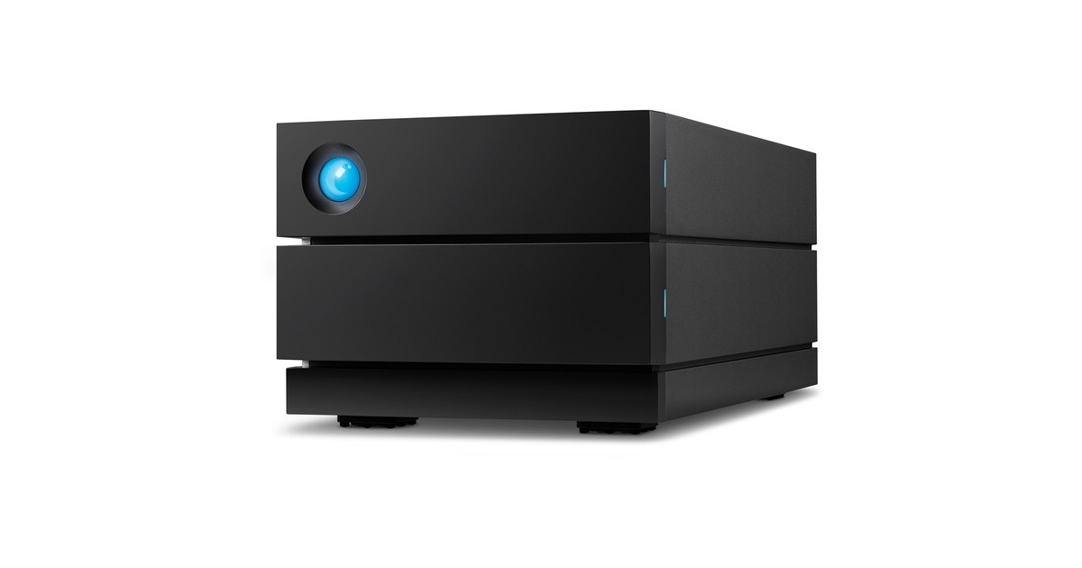 LaCie 2big RAID 16 TB, Externe Festplatte(schwarz, USB-C 3.2 (10 Gbit/s))